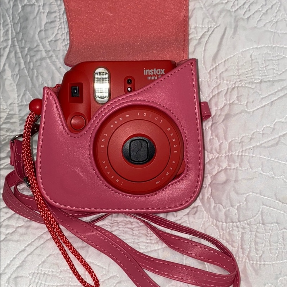 Instax Mini 8 Polaroid Camera w/ Case
